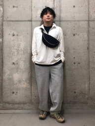 Лонгслив DRY-EX UNIQLO с защитой от ультрафиолета 1159839917 (Молочный L)