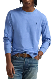 Лонгслив мужской Polo Ralph Lauren кофта 1159840107 (Голубой XL)