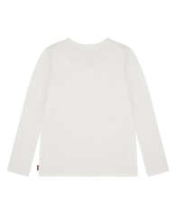 Детский лонгслив Levi's с нашивками 1159841911 (Молочный 6)