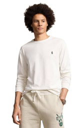 Лонгслив мужской Polo Ralph Lauren с логотипом 1159841966 (Молочный XXL)