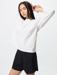 Женский лонгслив Uniqlo AIRism 1159842111 (Белый S)