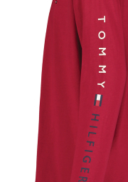 Детский лонгслив Tommy Hilfiger с логотипом 1159842778 (Красный M)