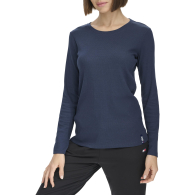 Женский лонгслив Tommy Hilfiger в рубчик 1159843667 (Синий S)