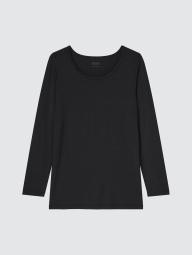 Детский лонгслив UNIQLO HEATTECH 1159844056 (Черный 135-145)