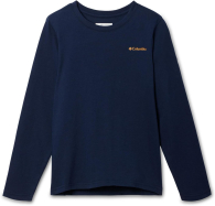 Детский лонгслив Columbia с принтом 1159844068 (Синий S)