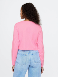 Укороченный лонгслив GAP 1159845883 (Розовый L)