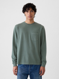 Мужской лонгслив GAP 1159846210 (Зеленый 3XL)