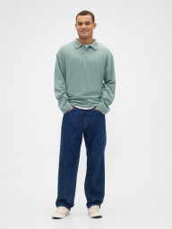 Чоловічий лонгслів GAP 1159848044 (Зелений M)