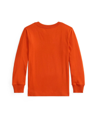 Детский лонгслив Polo Ralph Lauren с логотипо 1159848622 (Оранжевый S)