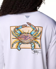 Женский лонгслив Columbia с защитой UPF 40 и влагоотводящей способностью 1159852148 (Белый XL)