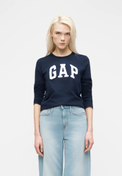 Жіночий лонгслів GAP 1159852474 (Синій S)