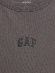 Базовий лонгслів GAP 1159852997 (Сірий XL)