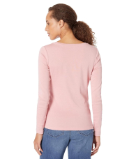 Лонгслив Tommy Hilfiger с логотипом 1159853408 (Розовый XL)