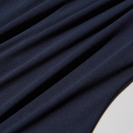 Женский укороченный лонгслив с технологией AIRism Uniqlo на полумолнии 1159855021 (Синий XL)