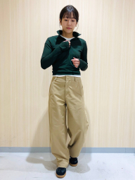 Женский укороченный лонгслив с технологией AIRism Uniqlo на полумолнии 1159857016 (Зеленый S)