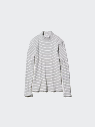 Женский лонгслив UNIQLO водолазка 1159857184 (Белый S)