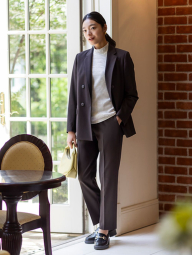 Женский лонгслив UNIQLO водолазка 1159857184 (Белый S)