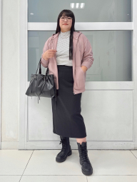 Женский лонгслив UNIQLO водолазка 1159857184 (Белый S)