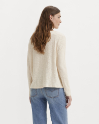 Женский лонгслив Levi's кофта 1159857477 (Молочный M)