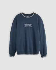 Мужской лонгслив Levi's с вышивкой 1159857633 (Синий L)