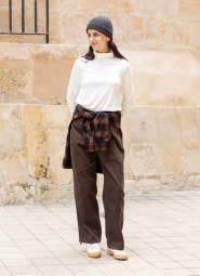 Флісовий лонгслів HEATTECH UNIQLO водолазка 1159857865 (Молочний L)