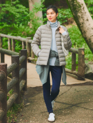 Флисовый лонгслив HEATTECH UNIQLO водолазка 1159857867 (Голубой M)