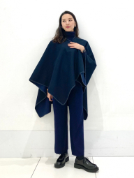 Флісовий лонгслів HEATTECH UNIQLO водолазка 1159857872 (Синій M)