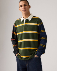 Чоловічий лонгслів-поло Levi's 1159857907 (Різні кольори L)