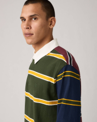 Чоловічий лонгслів-поло Levi's 1159857907 (Різні кольори L)