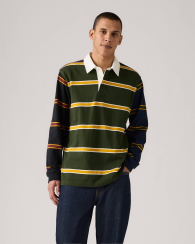 Чоловічий лонгслів-поло Levi's 1159857907 (Різні кольори L)