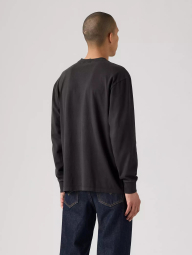 Чоловічий лонгслів Levi's 1159858328 (Чорний M)
