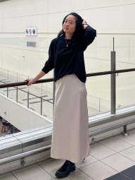 Флісовий лонгслів Uniqlo 1159858970 (Чорний XXL)