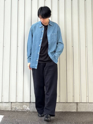 Мужской вязаный флисовый лонгслив UNIQLO 1159859671 (Черный XXL)