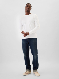 Базовый лонгслив GAP 1159859872 (Молочный M)