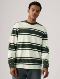 Чоловічий лонгслів Levi's 1159860608 (Білий/Зелений XXL)