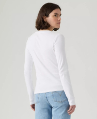 Женский лонгслив Levi's 1159862010 (Белый S)