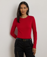 Женский лонгслив Ralph Lauren 1159862284 (Красный M)
