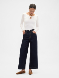 Женский лонгслив GAP 1159862737 (Молочный L)