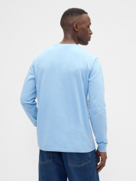 Базовый лонгслив GAP 1159862860 (Голубой XL)