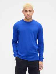 Базовый лонгслив GAP 1159862888 (Синий XXL)