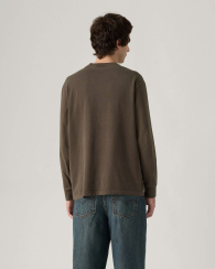 Мужской лонгслив Levi's 1159863145 (Коричневый L)