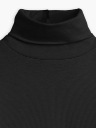 Женский лонгслив Levi's в рубчик 1159864322 (Черный L)