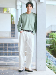 Базовый лонгслив UNIQLO с технологией AIRism 1159864454 (Зеленый XXL)