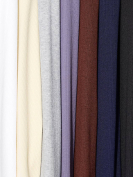 Эластичный лонгслив в рубчик UNIQLO 1159864937 (Коричневый S)