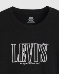 Мужской лонгслив Levi's с логотипом 1159865606 (Черный L)