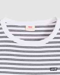Женский лонгслив Levi's кофта в полоску 1159919125 (Белый S)
