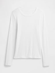 Женский базовый лонгслив GAP 1160164773 (Белый XXL)