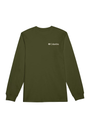 Чоловічий лонгслів Columbia 1160468243 (Зелений XL)