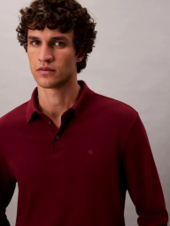 Чоловічий лонгслів Calvin Klein 1160555547 (Бордовий XXL)