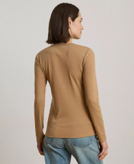 Жіночий лонгслів Lauren Ralph Lauren 1160564940 (Бежевий XS)